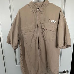 Brown Magellan Fishing Shirt